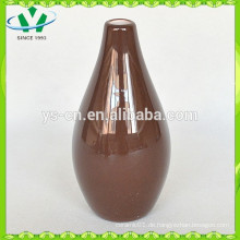 Neue Soild Farbe Braun Moderne Vase Made In China